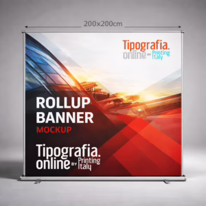Stampa Roll-Up 200 x 200 cm